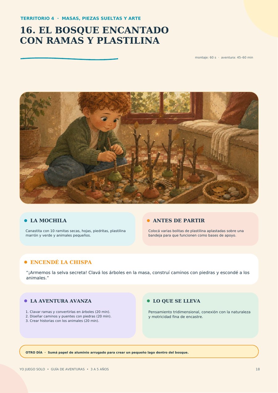 Actividad bosque encantado